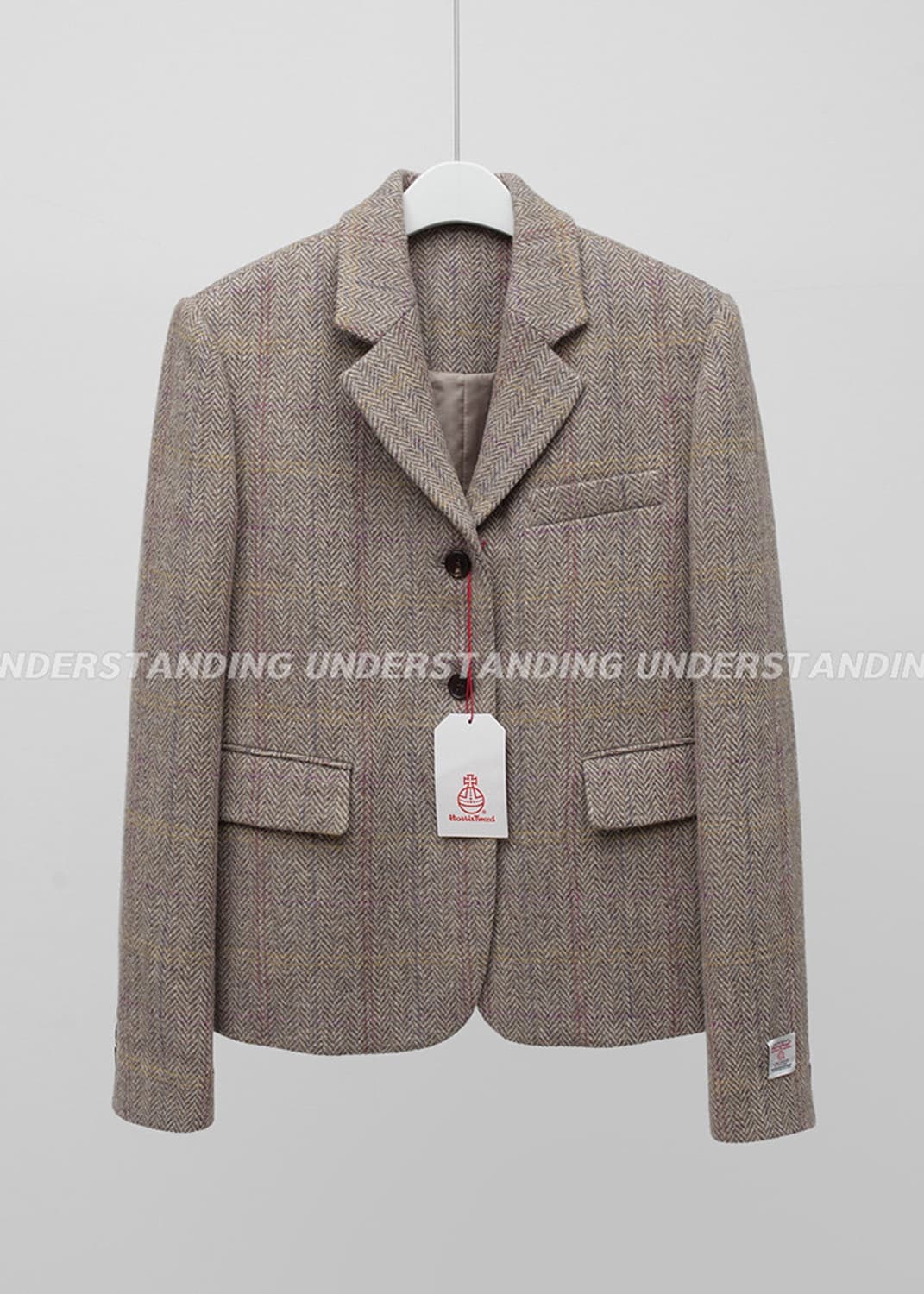 언더스탠딩 해리스트위드 울 자켓  상품이미지1