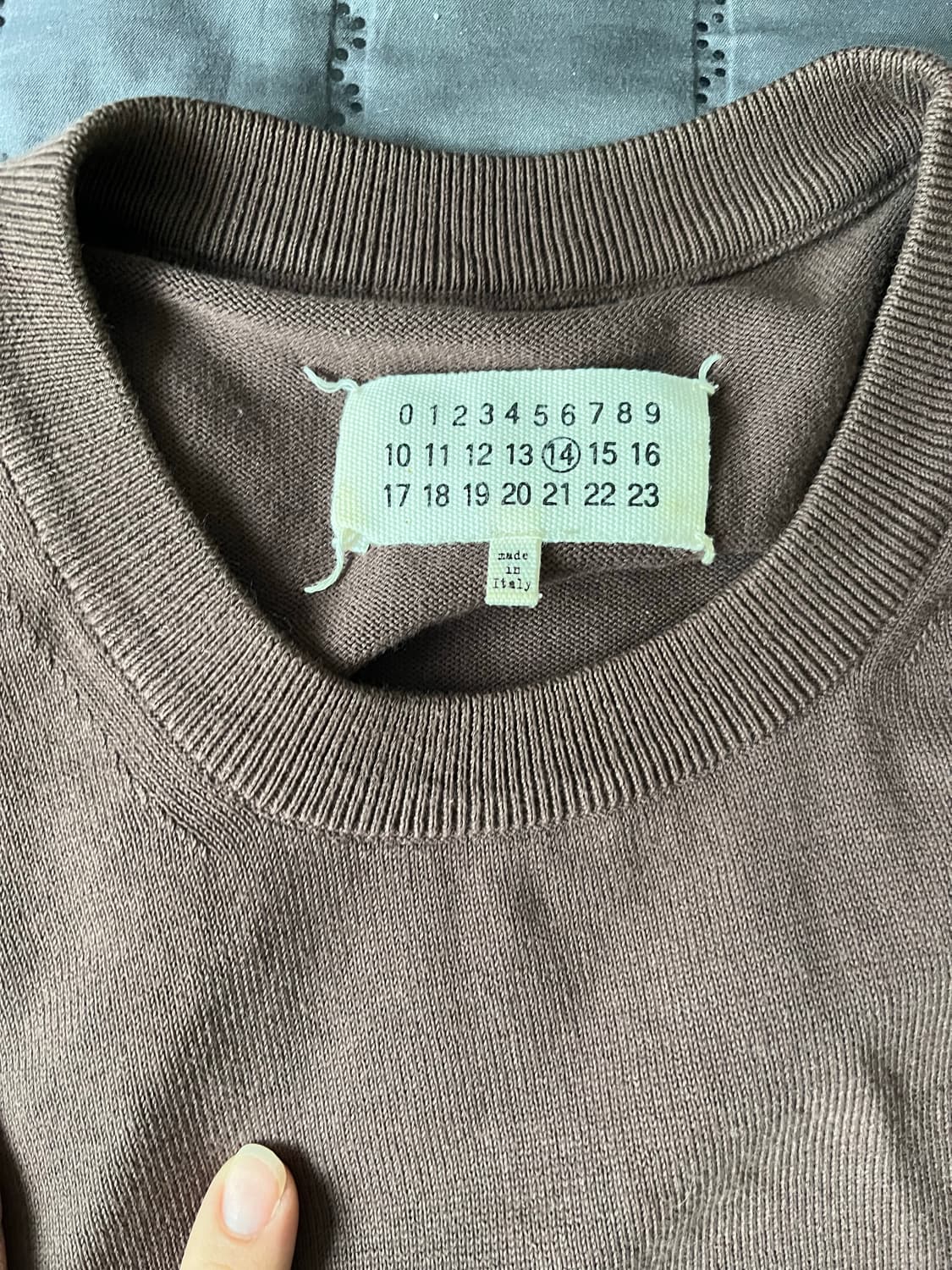 마르지엘라 엘보 니트 상품이미지1