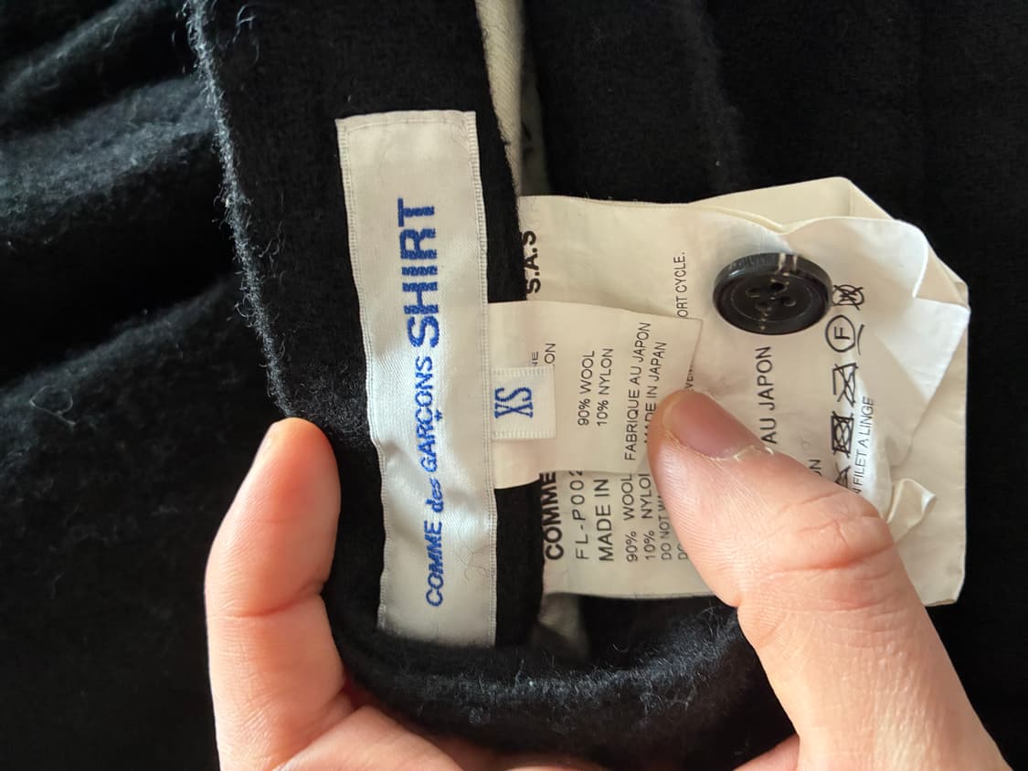 comme des garcons shirt 울축융 큐롯팬츠 XS 상품이미지4