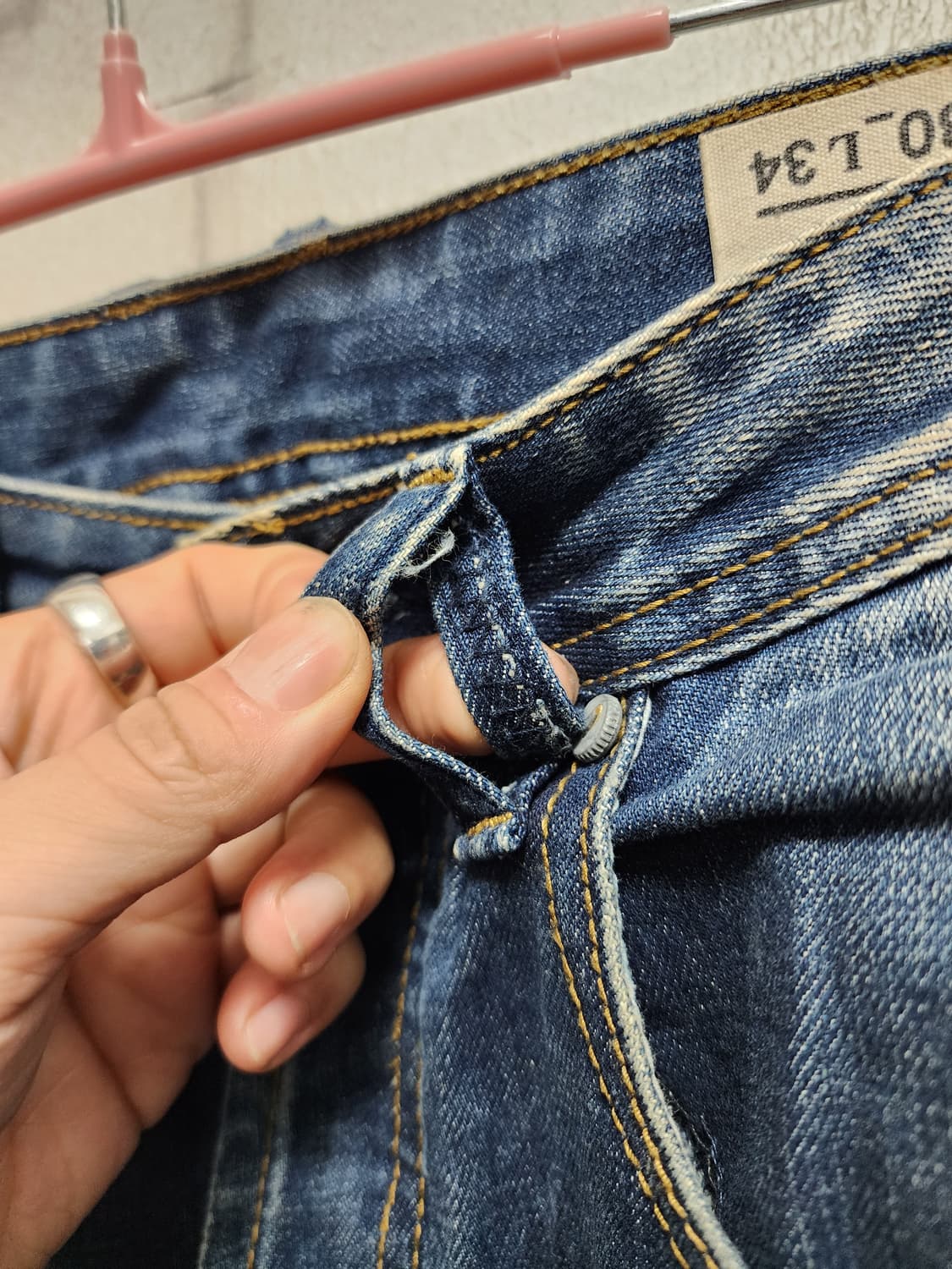 Diesel 디젤 VIKER 워싱 데님  상품이미지5