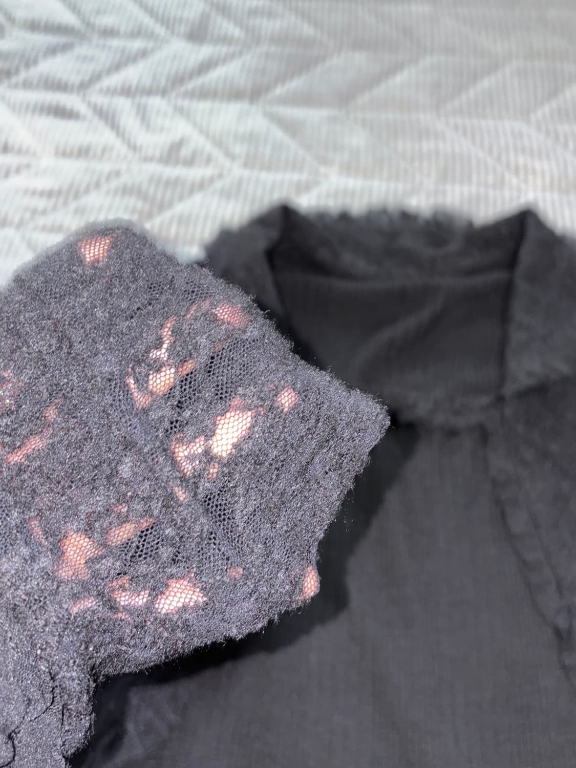 블랙 레이스탑 상품이미지6