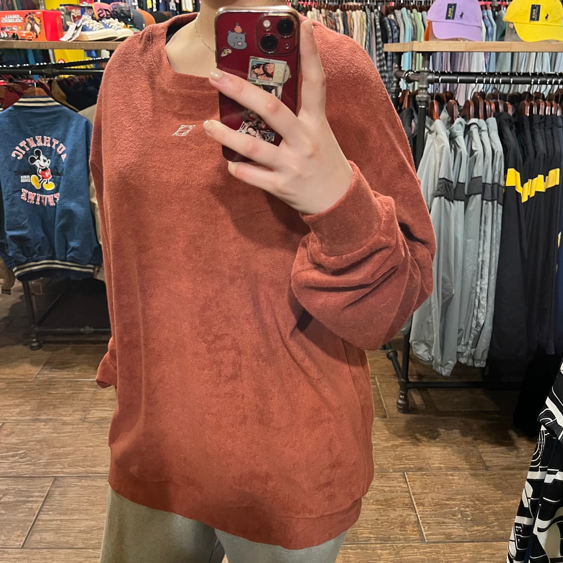 [HI]빈티지 브라운 티셔츠 상품이미지4