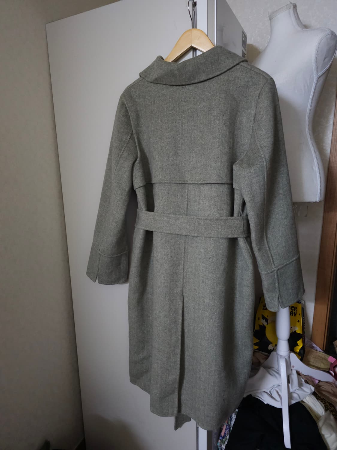 로미스튜디오 핸드메이드 루즈핏 롱코트 상품이미지5