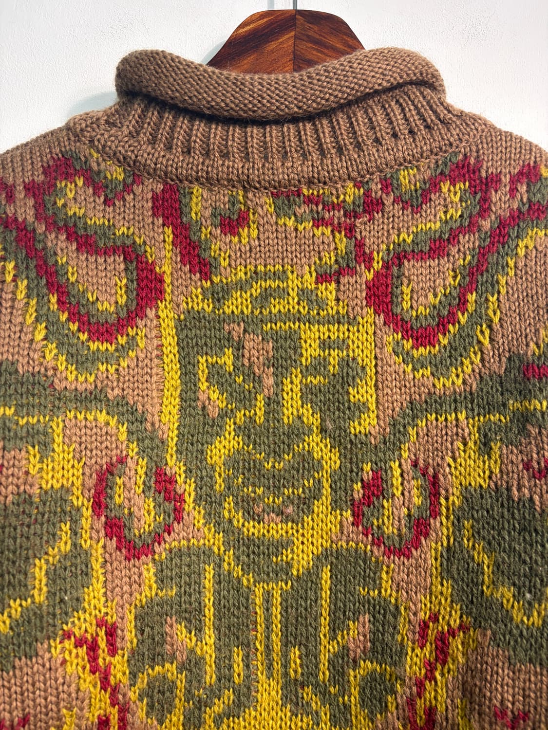  wool 100% vintage 니트  울 100% 상품이미지9