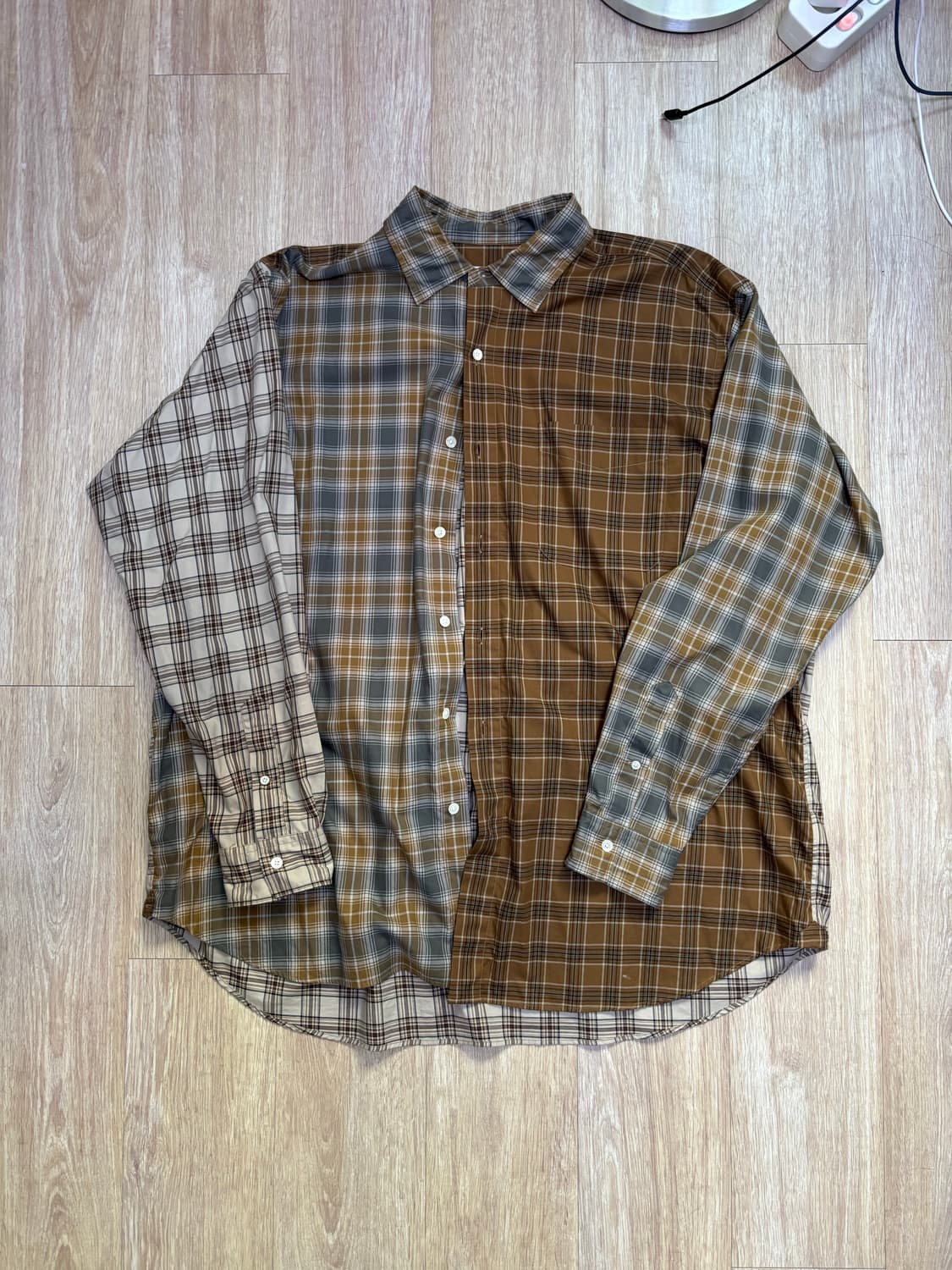 빔즈 체크셔츠  상품이미지1