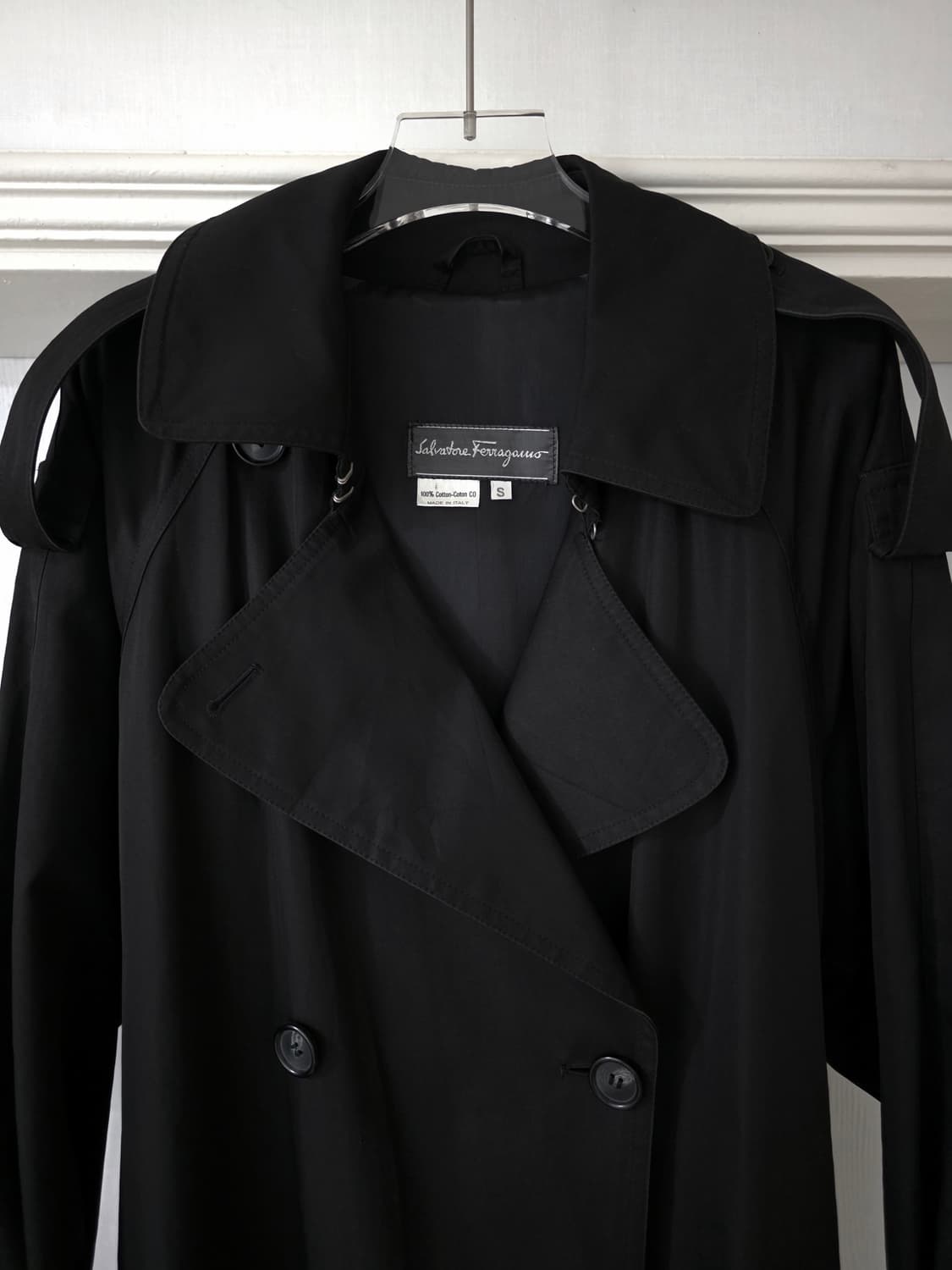 상태좋음) 정품 페레가모 여성 트렌치코트 프리사이즈 상품이미지10