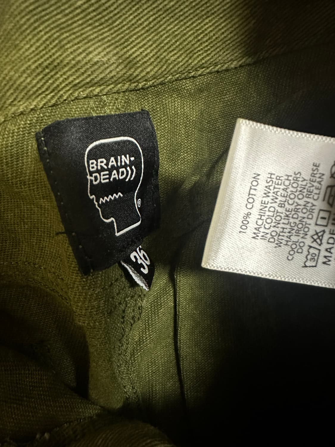 브레인데드 팬츠 36 상품이미지4