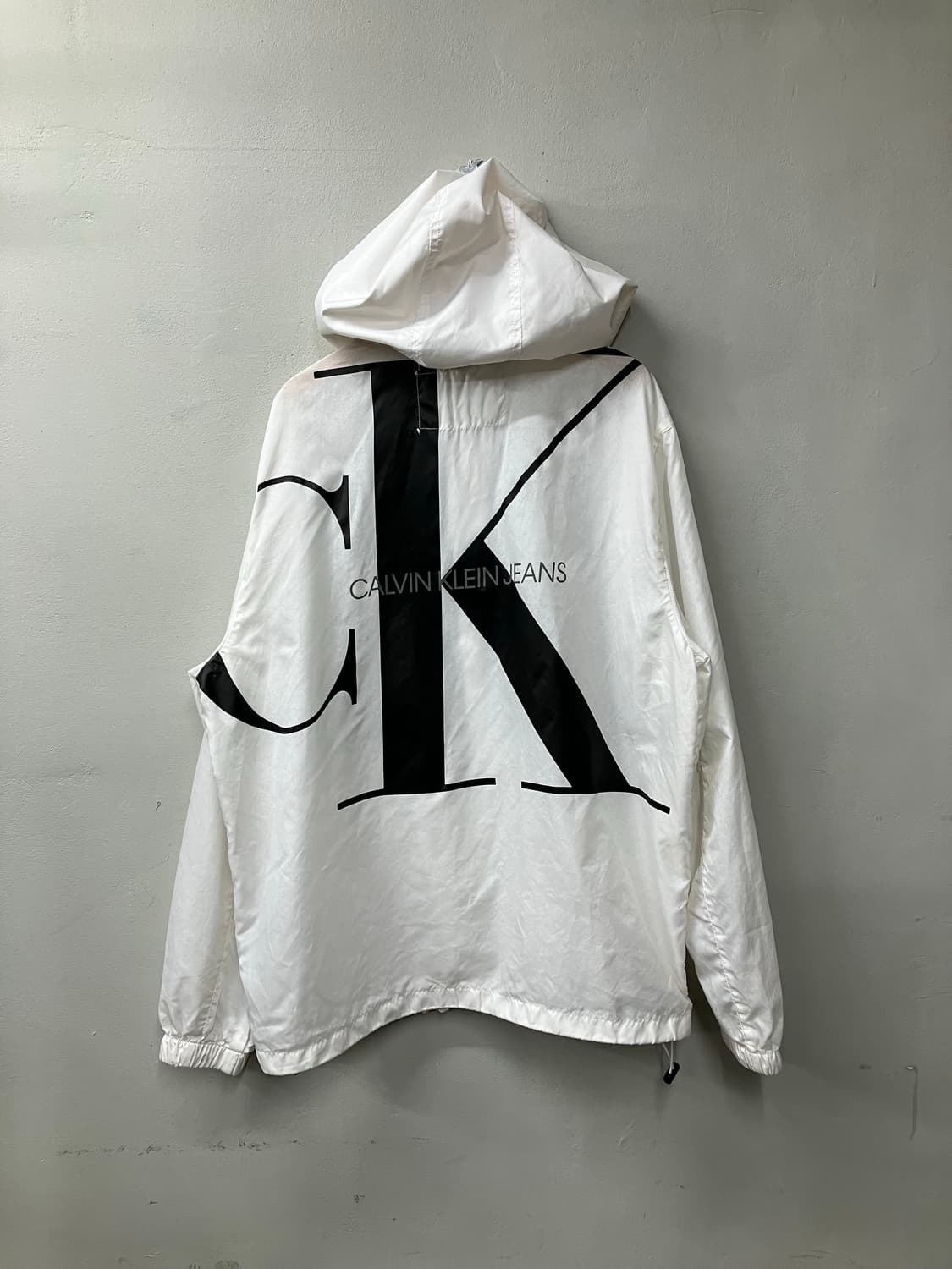 CK 캘빈클라인 빅로고 바람막이 자켓 상품이미지1