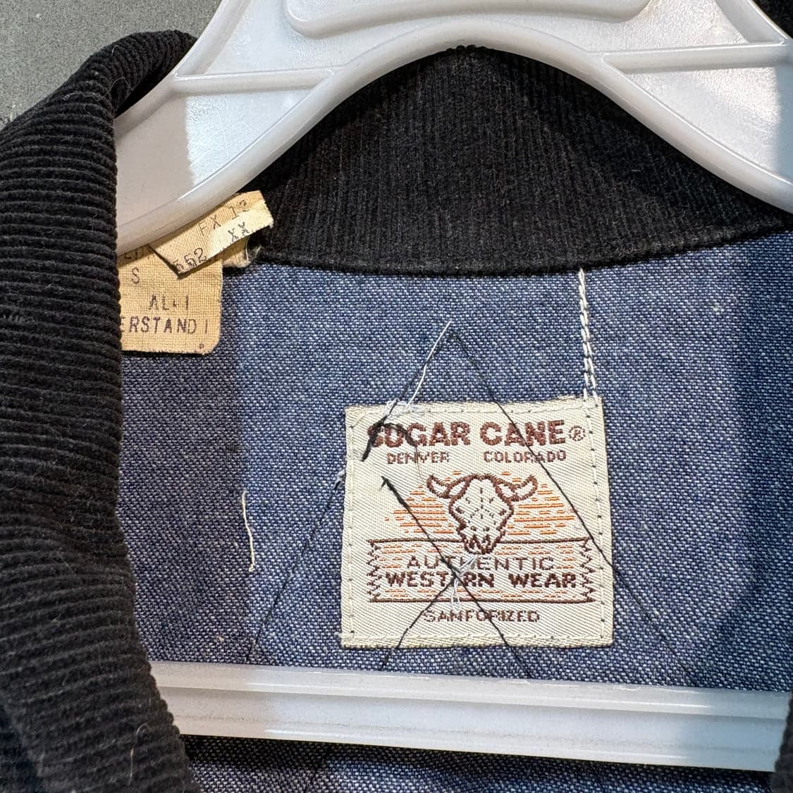 [40R] SUGAR CANE 슈가케인 빈티지 데님 커버올 자켓 상품이미지6