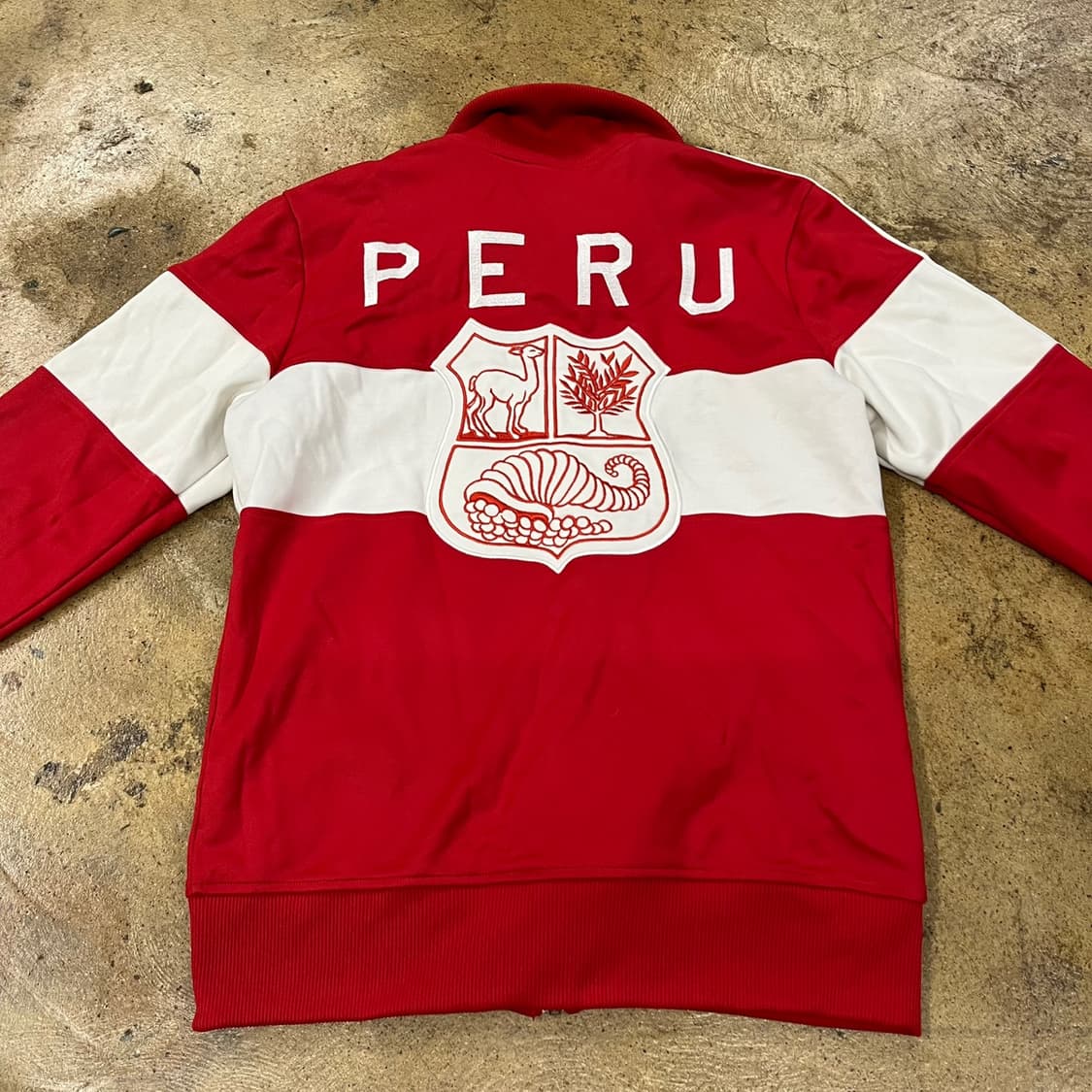 아디다스 페루 레드 져지 트랙탑 95 상품이미지4