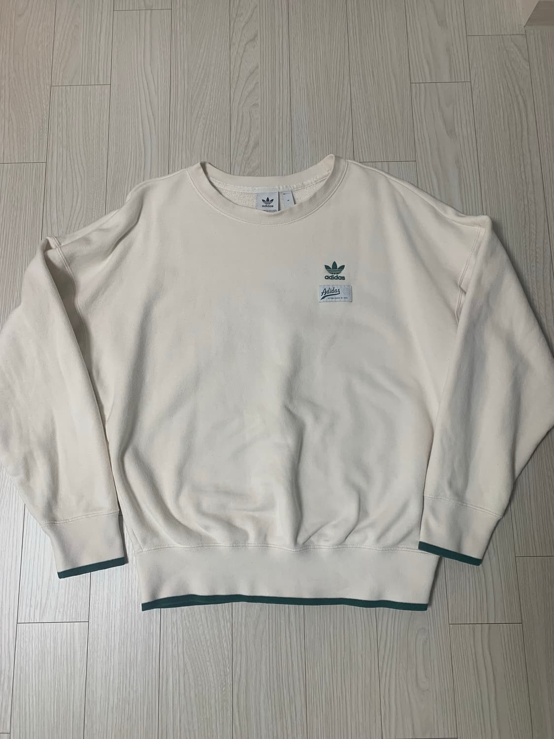 아디다스 파이어버드 로고포인트 맨투맨 상품이미지1