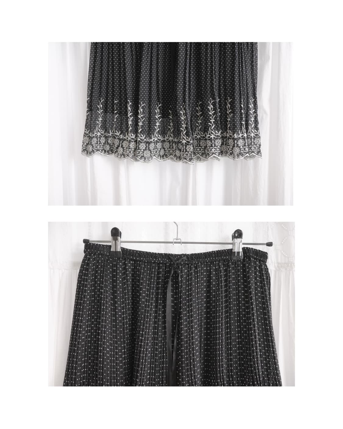 The oria dot pleats skirt 상품이미지3
