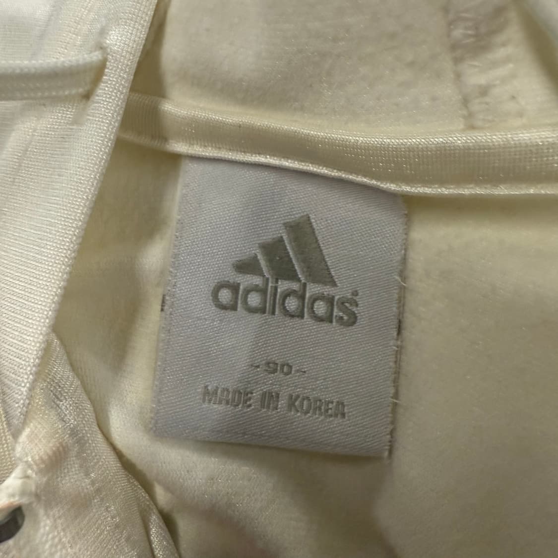 아디다스 흰하 화이트 하늘 시나모롤 큐빅 후플 져지 상품이미지6