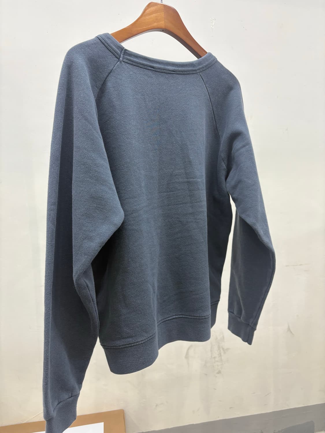 메종키츠네 크롭 기모 맨투맨 상품이미지2