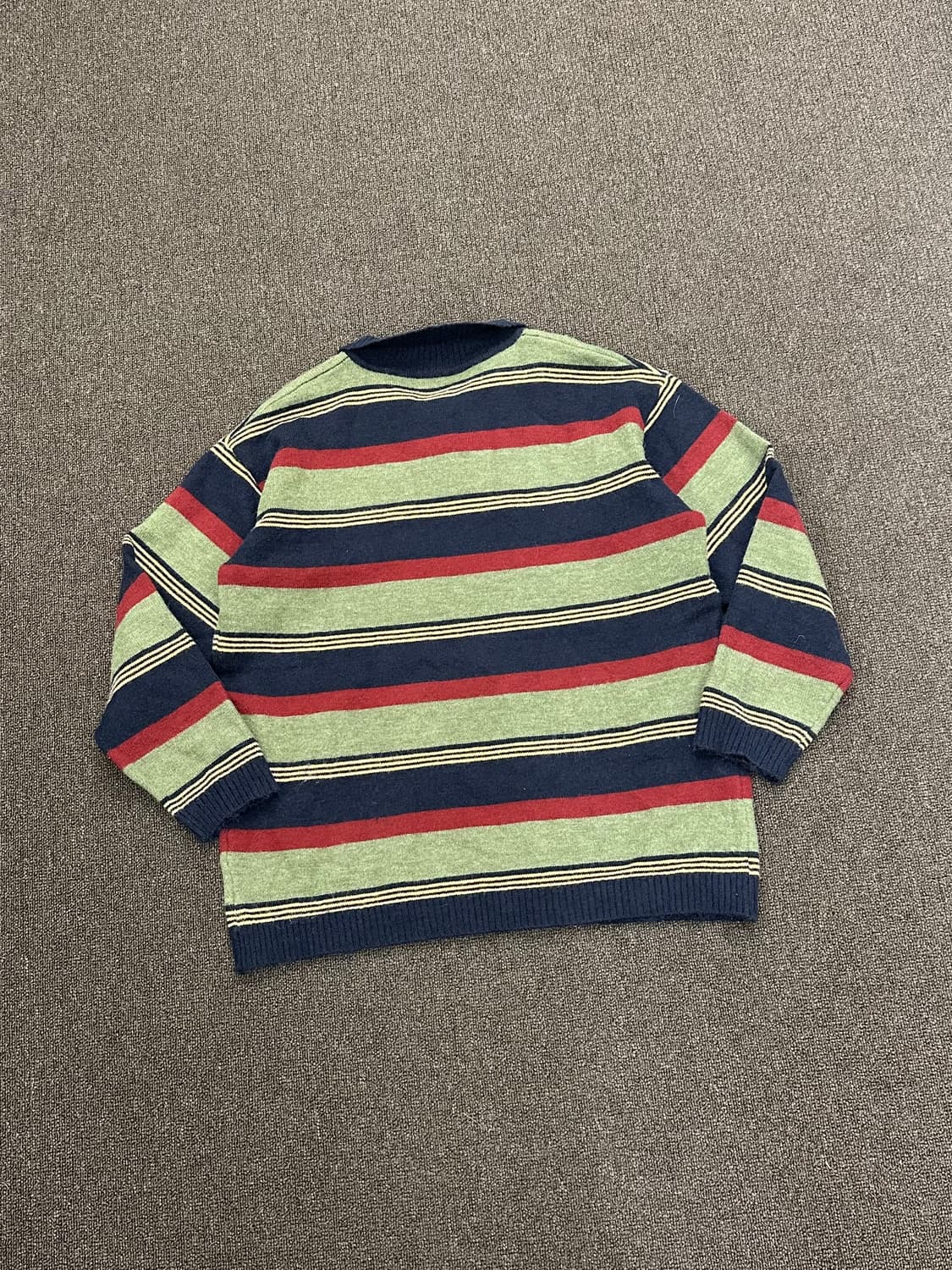 S)Japanese vintage 스트라이프 니트 스웨터 상품이미지5