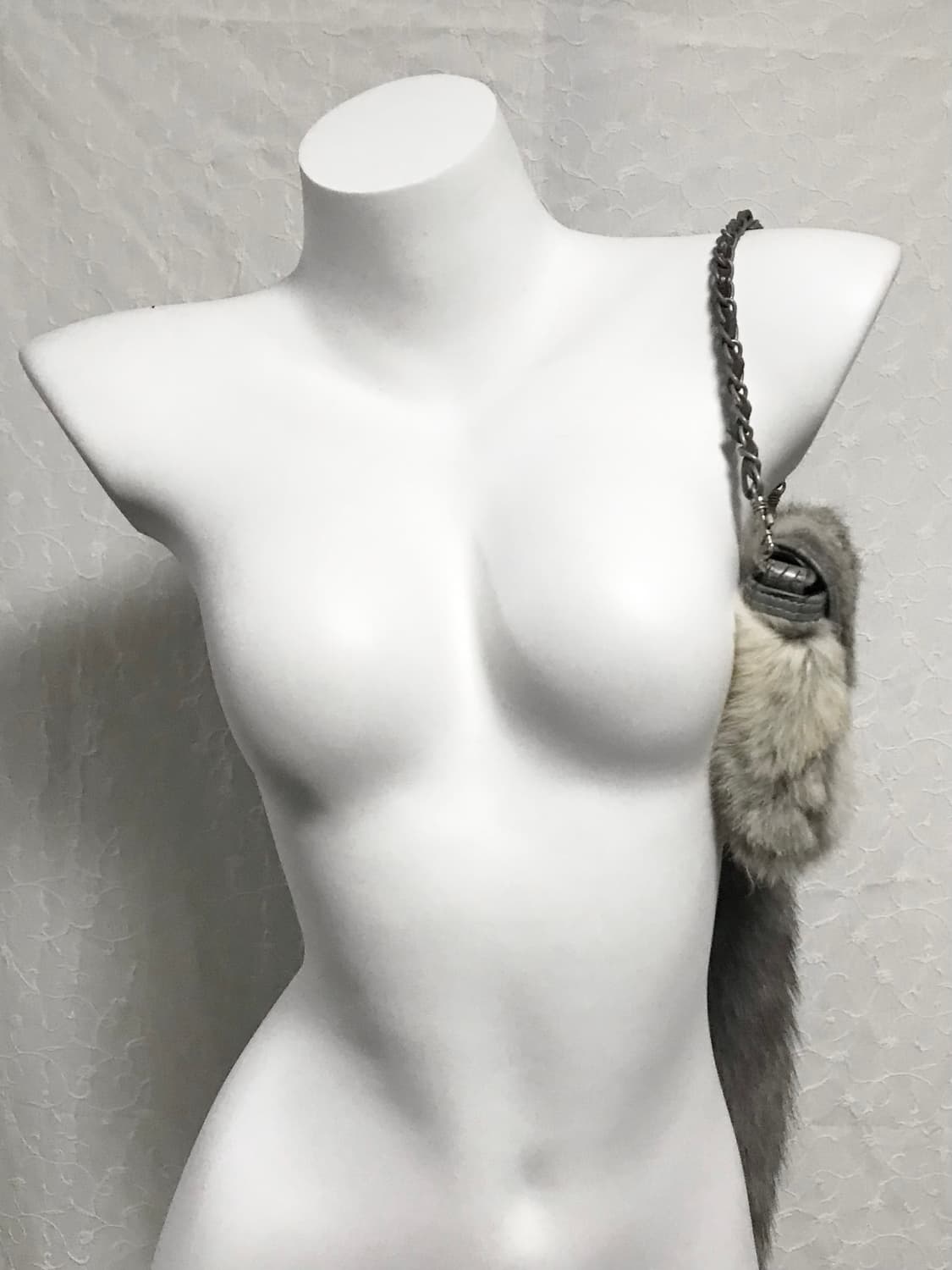 빈티지 갸루 페어리 래빗퍼 체인 숄더백 가방 상품이미지3