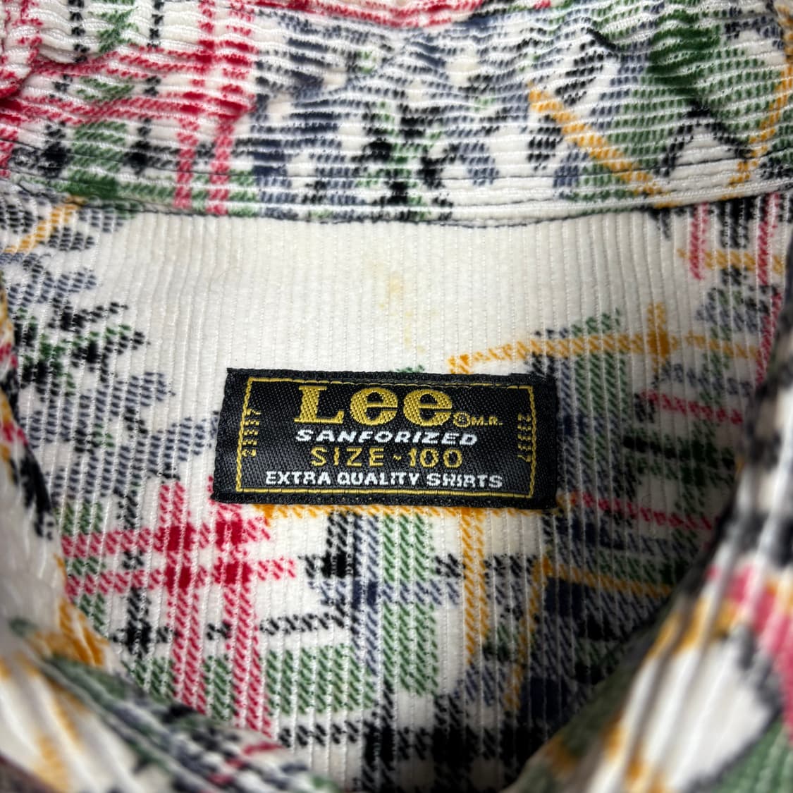 리90‘s 패치워크 코듀로이 셔츠 자켓 상품이미지4