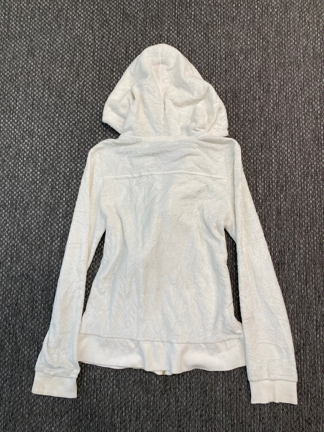 [Tralala]Gal Mood White Hoodie Zip Up 상품이미지6