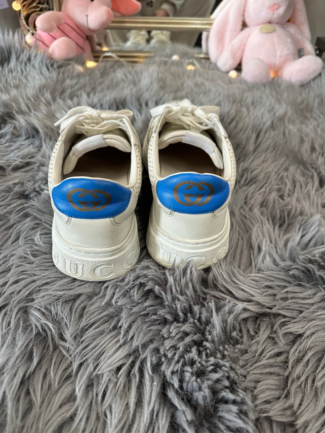 GUCCI 구찌 웹 엠보싱 스니커즈 상품이미지2