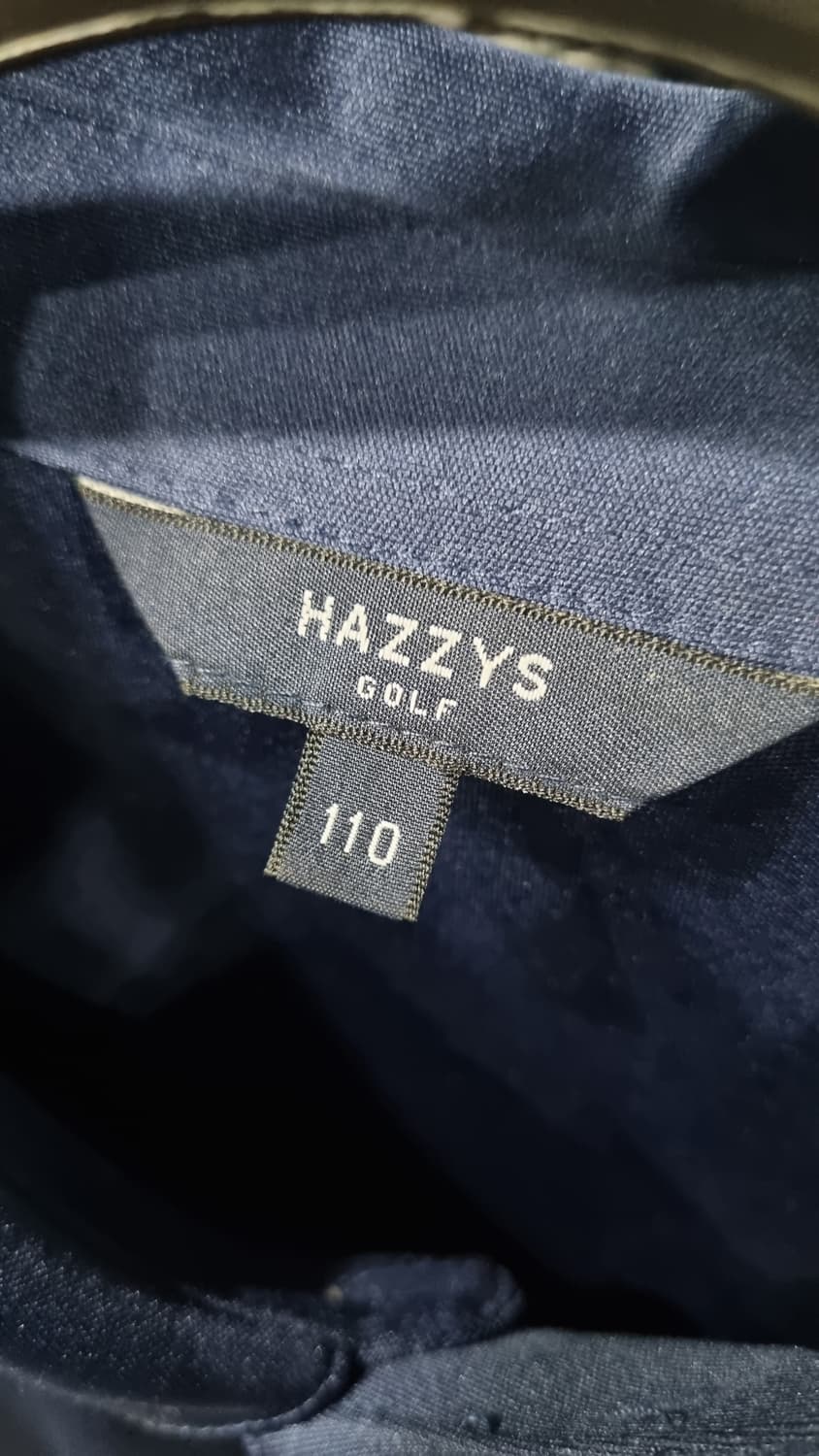 hazzys golf 여름 기능성 pk 반팔티 110 컨디션10/9 상품이미지2
