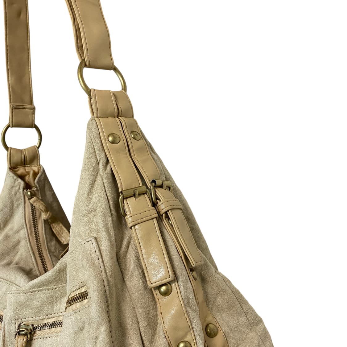 스웨이드 빅 포켓 크로스백 상품이미지4