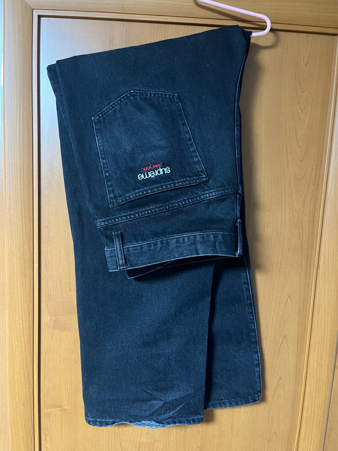 슈프림 배기진 블랙 34 상품이미지2