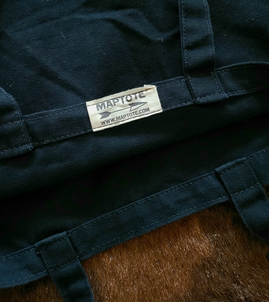 미국 MAPTOTE 런던 지도 캔버스 에코백(남녀공용) 상품이미지4