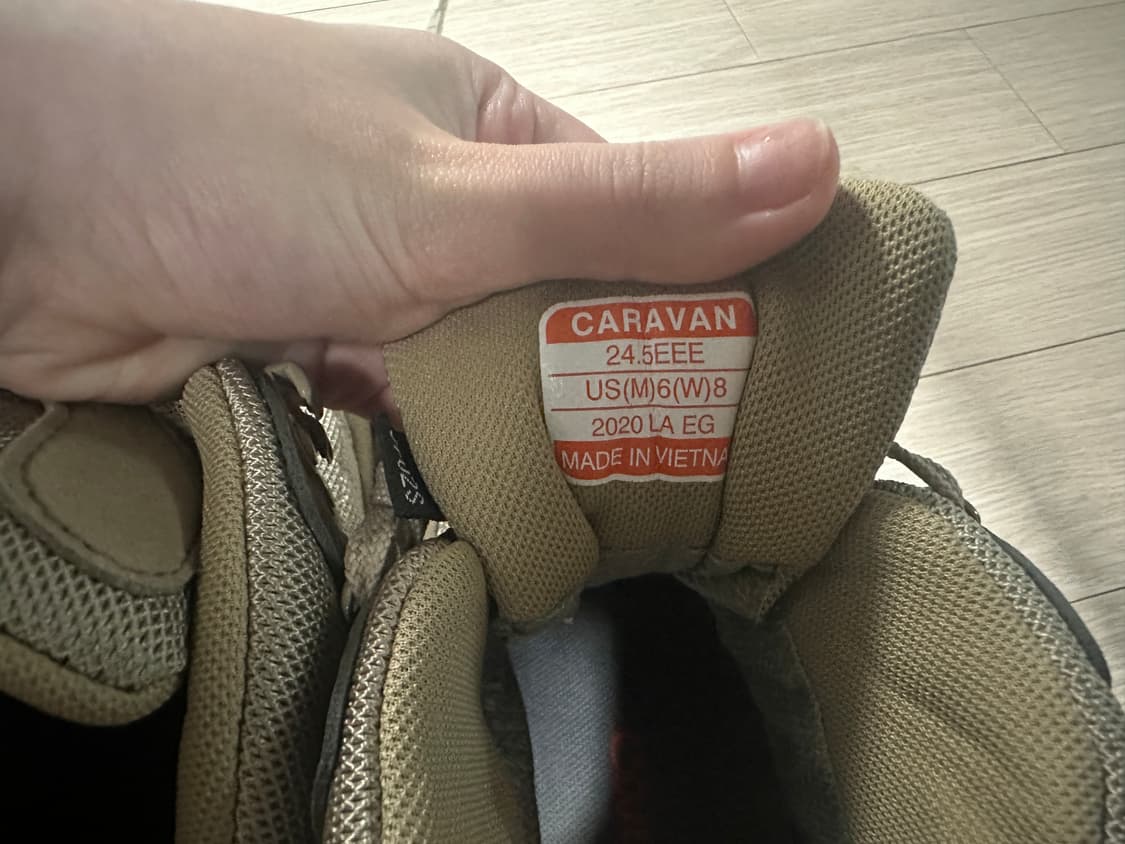 caravan C1_02S 등산화 245 상품이미지3