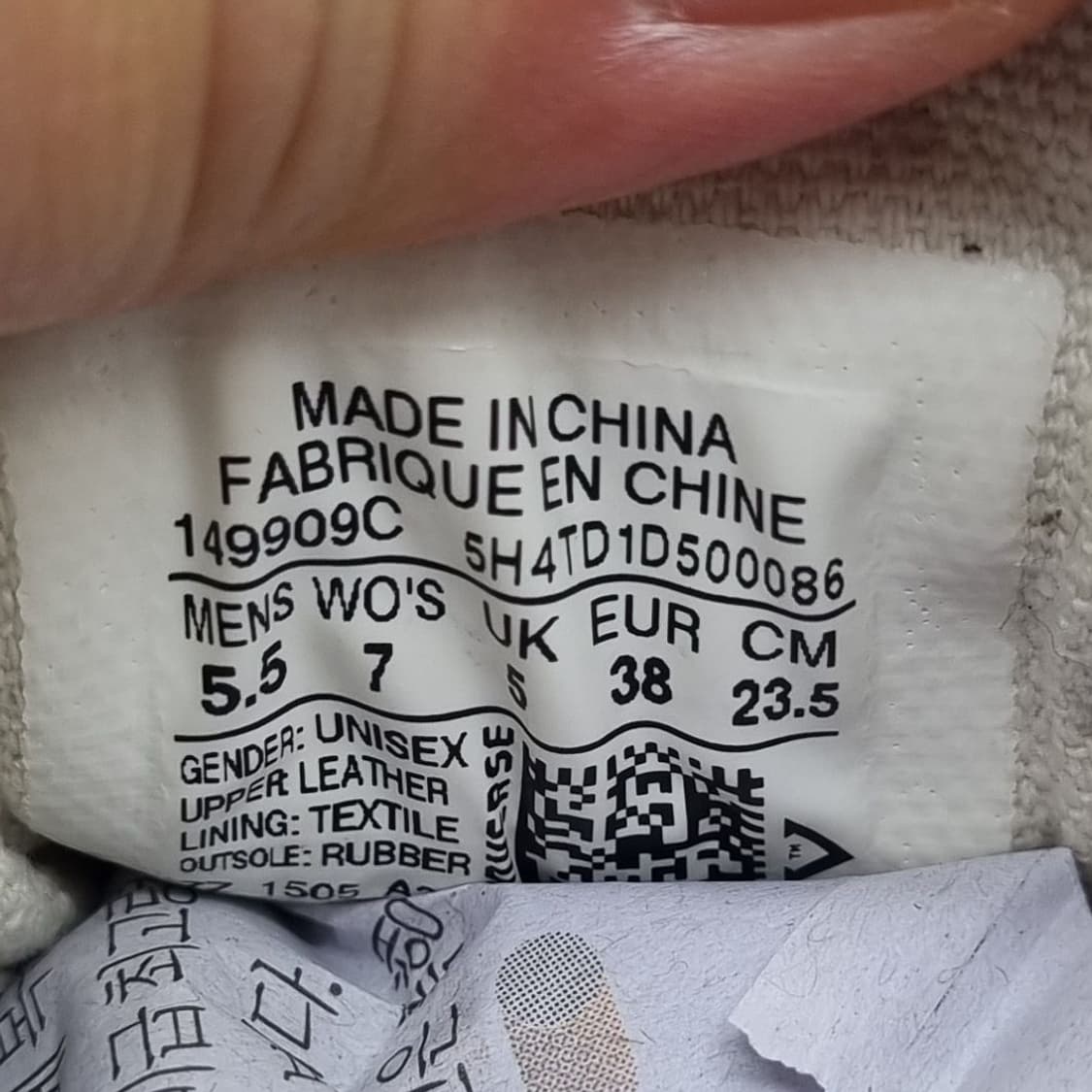 컨버스 잭퍼셀 레더 여성스니커즈235. 상품이미지6