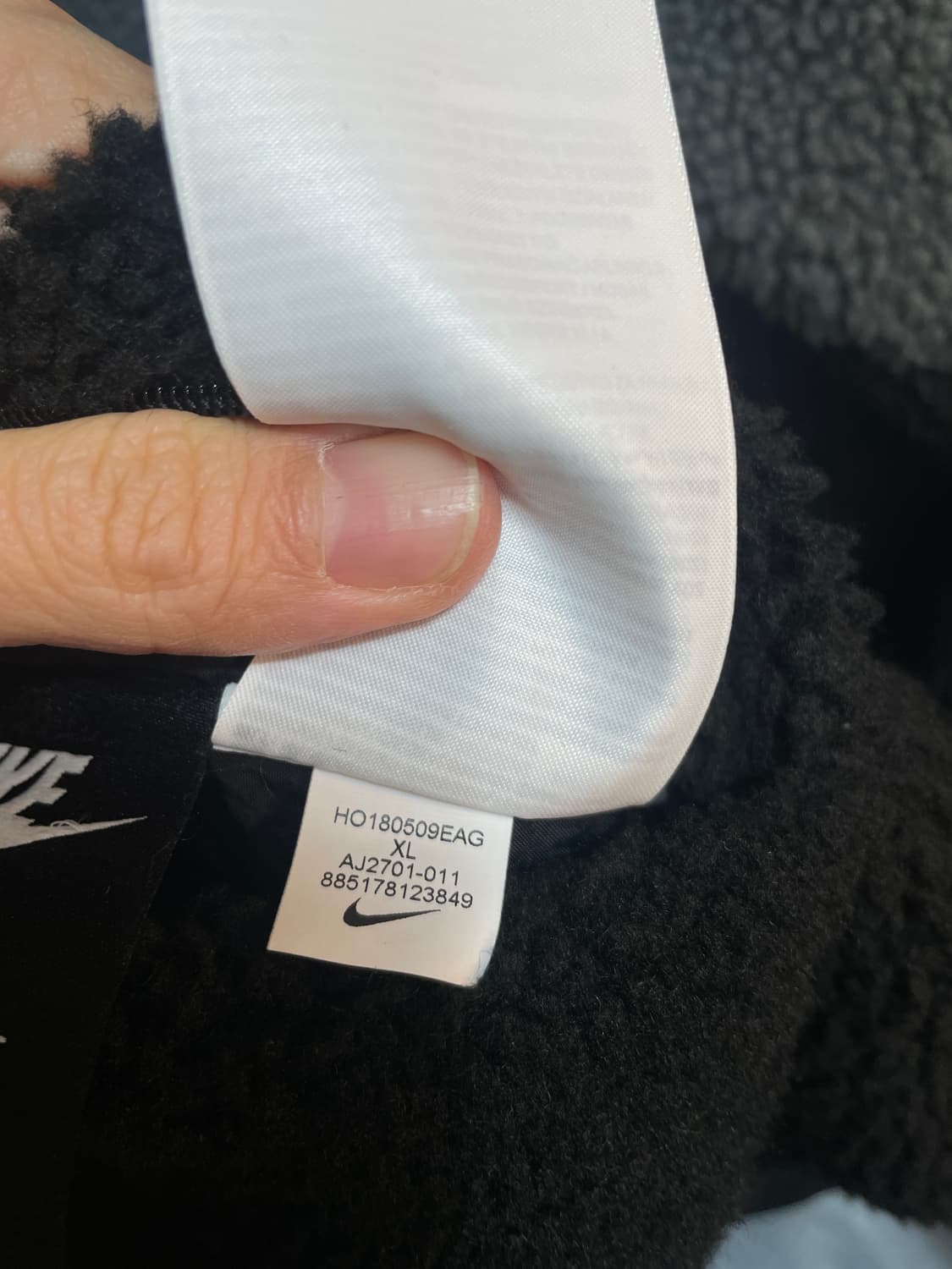 나이키 빅스우시 양면 뽀글이 상품이미지7