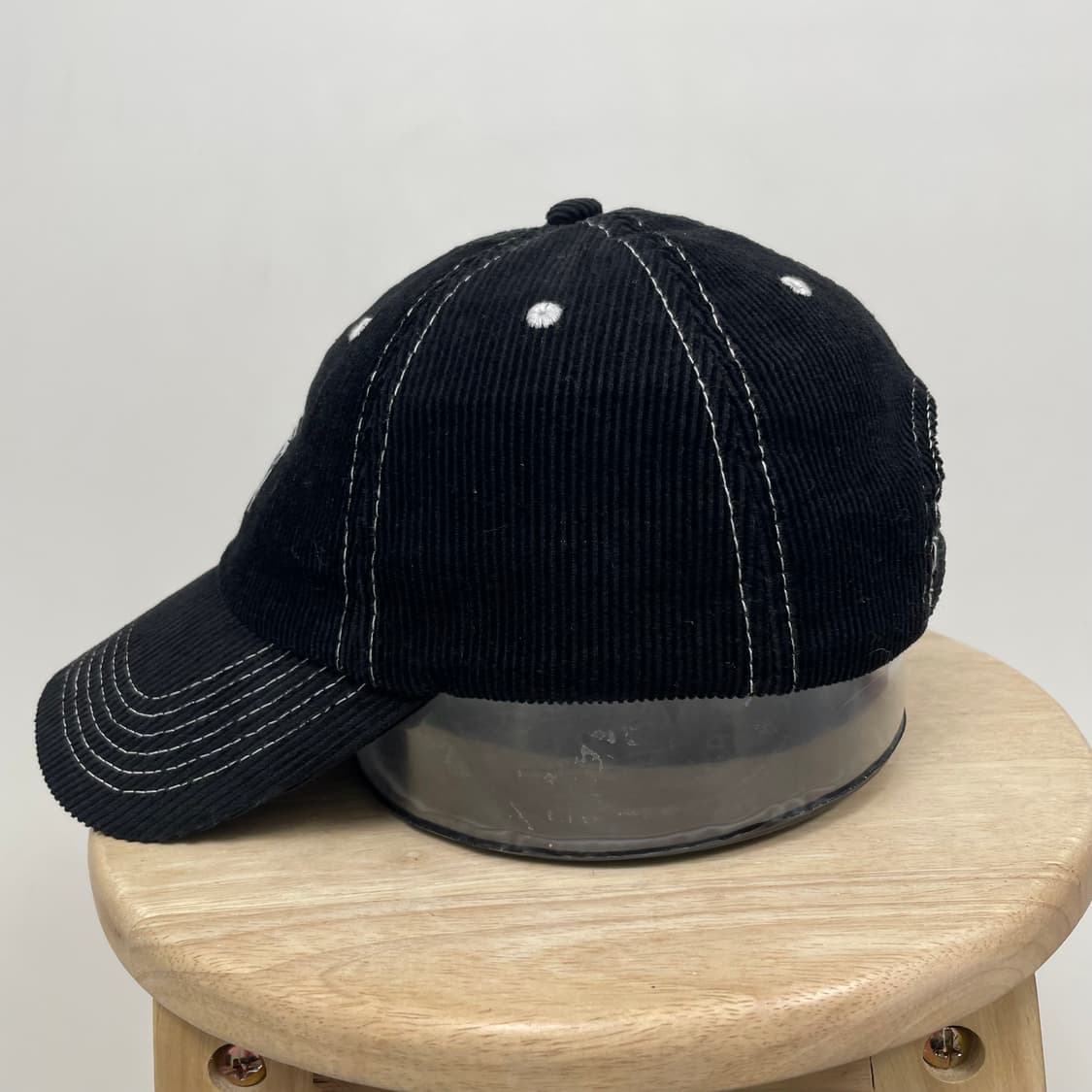 트래셔 블랙 코듀로이 볼캡 상품이미지2