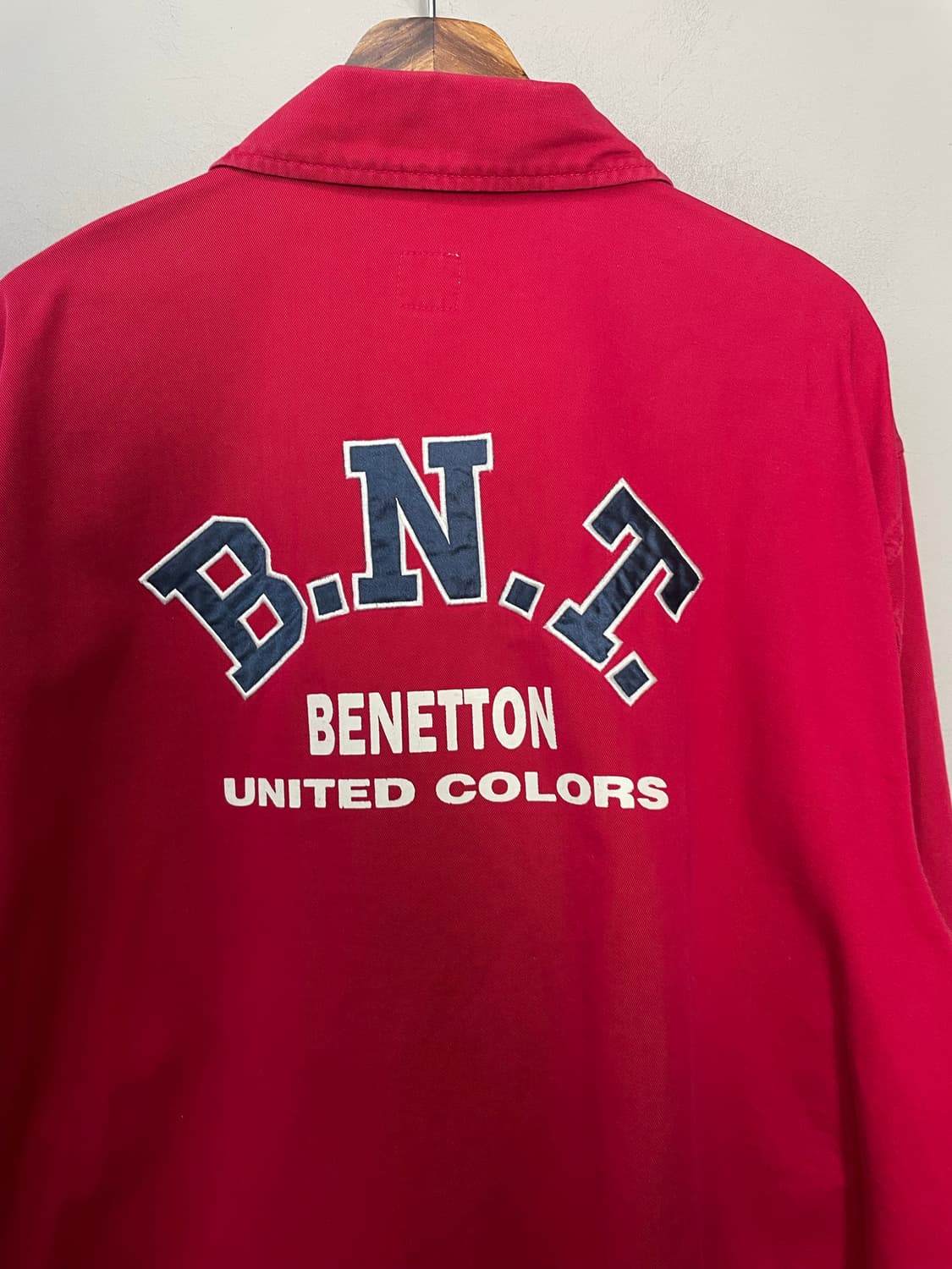베네통 스펠아웃 레드 자켓 H1892 상품이미지6