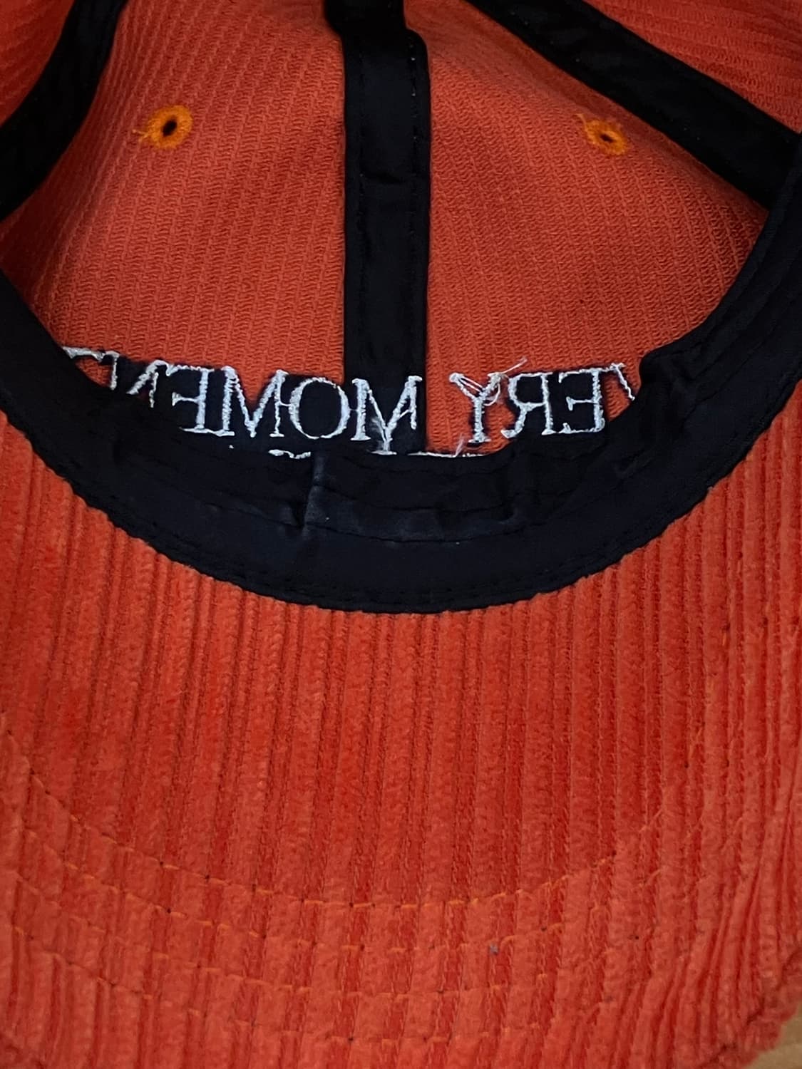 이미스 코듀로이 볼캡 오렌지 #csz2941 상품이미지4