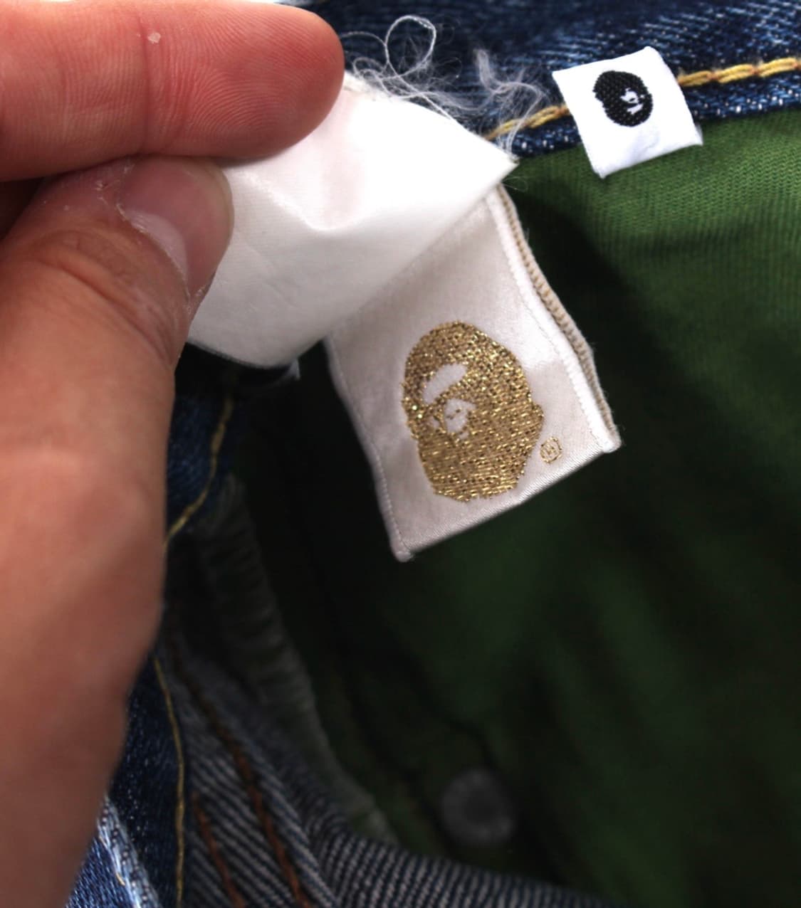 00s A BATHING APE Denim Pants 베이프 BAPE 상품이미지7