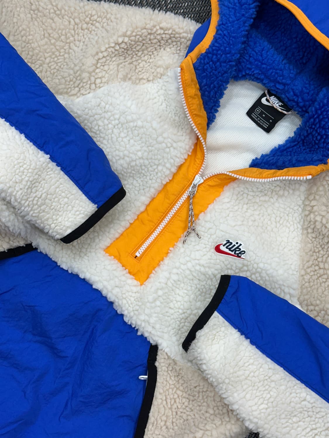 나이키 뽀글이 쉐르파 아노락M 상품이미지4