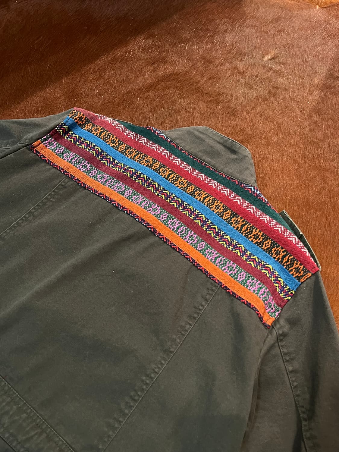 빈티지 나바호 디테일 야상 상품이미지7