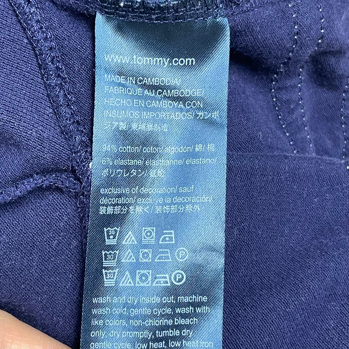 타미힐피거 네이비 스트라이프 여아 원피스 3사이즈 상품이미지4