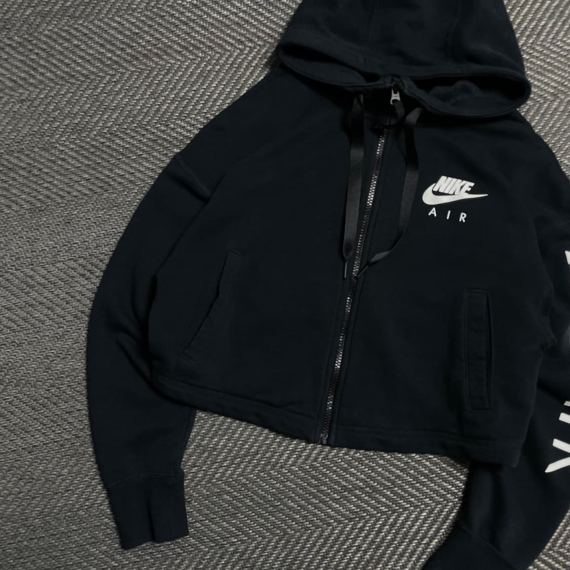 나이키 에어 우먼스 크롭 후드 집업o 5117 상품이미지3