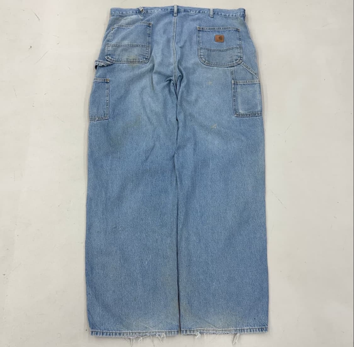 칼하트 og 가죽패치 카펜더 와이드 워크팬츠  상품이미지2