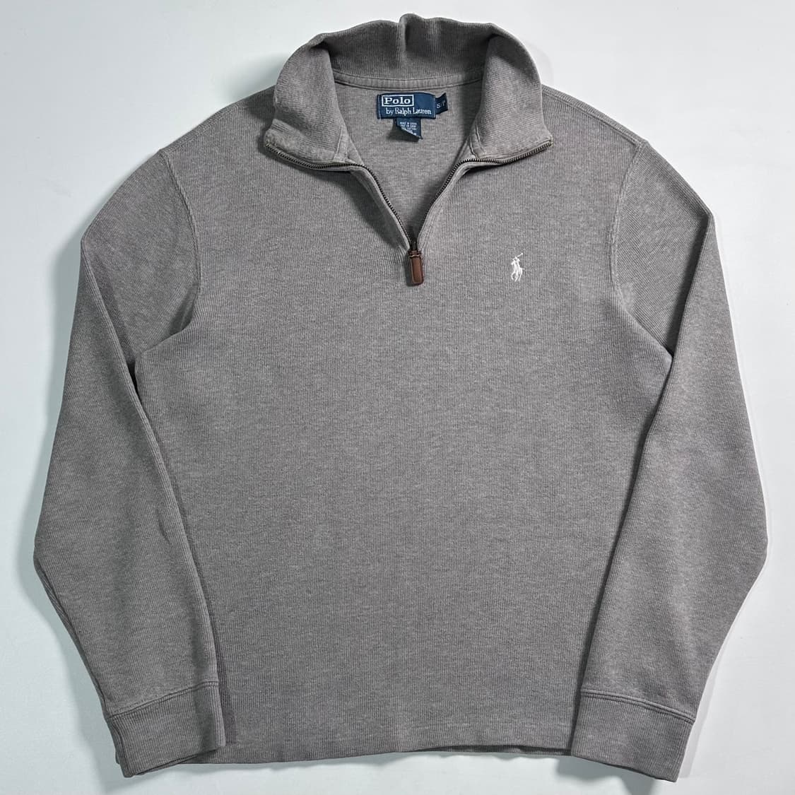 폴로 랄프로렌 그레이 반집업 상품이미지1