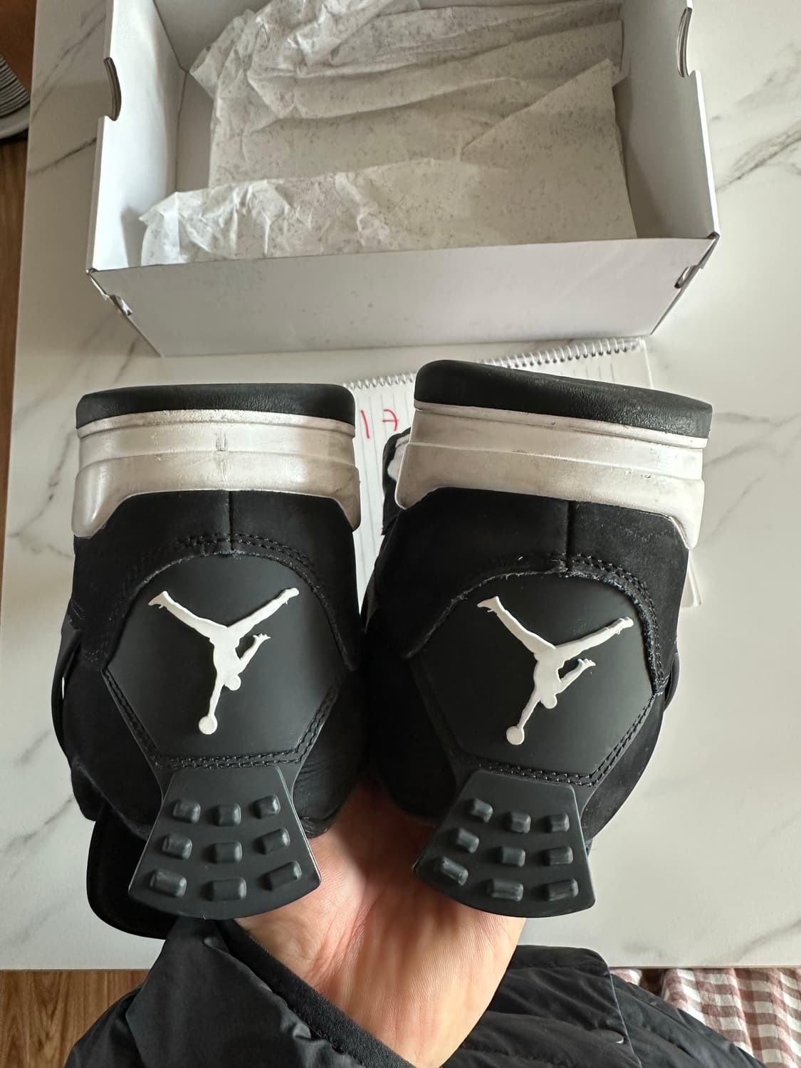 265 나이키 조던4 화이트썬더 상품이미지4