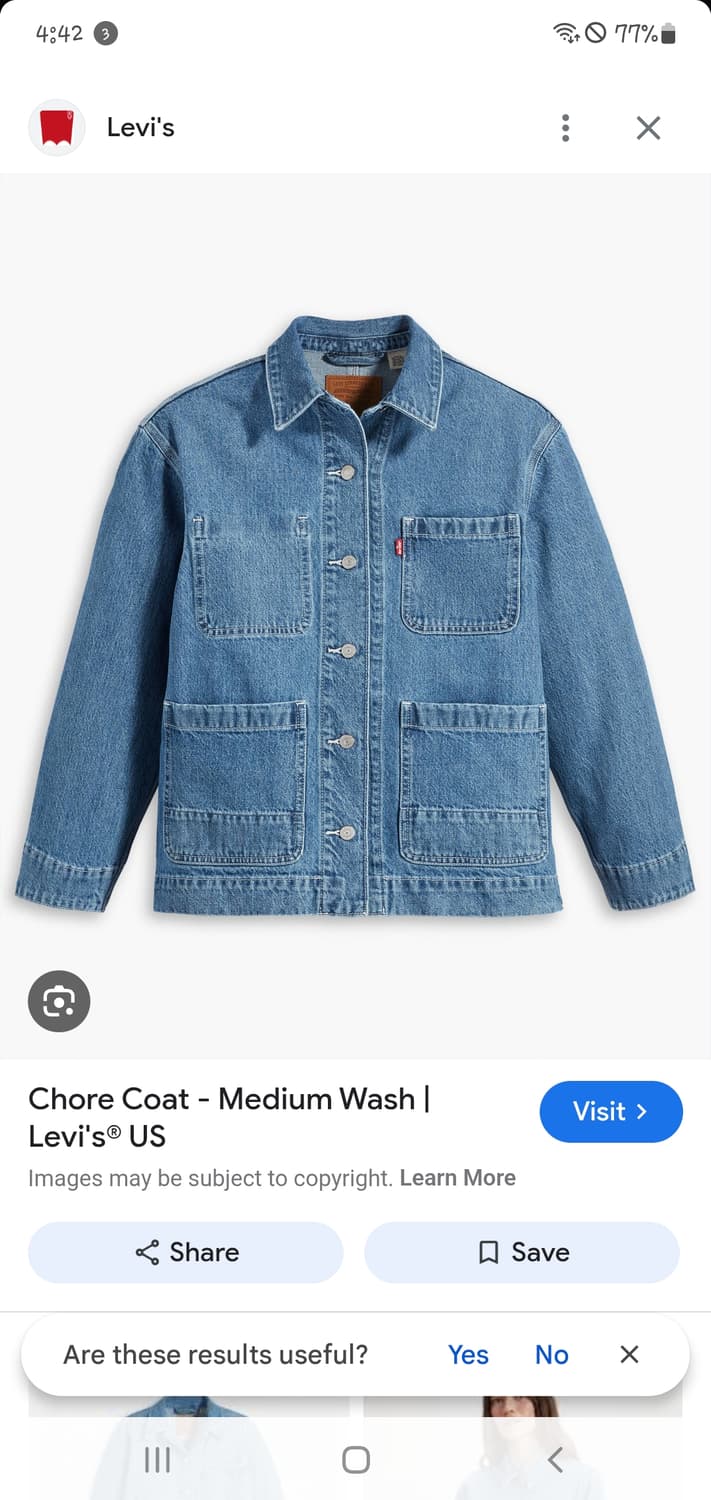 Levi's 리바이스 00's 초어 워크 데님 트러커 자켓 PN 상품이미지1