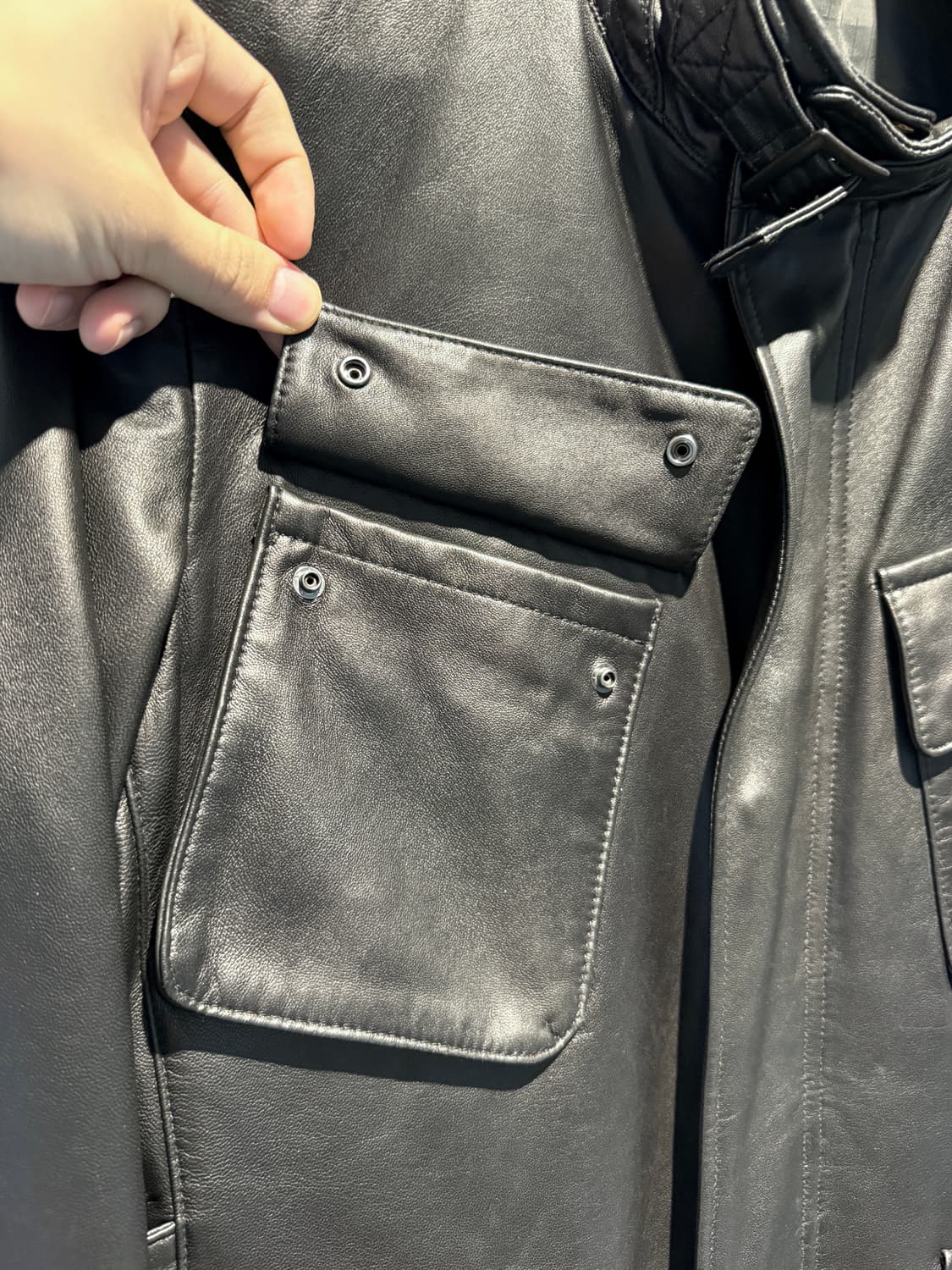 Lambskin M-65 Field Jacket 상품이미지3