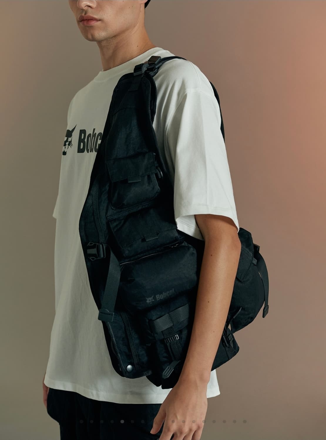 Bobcat 밥캣 블랙 포켓 베스트 조끼 상품이미지3