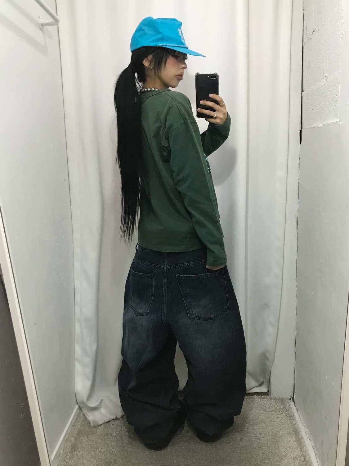 Stussy Old Printing Logo  L/S 상품이미지3