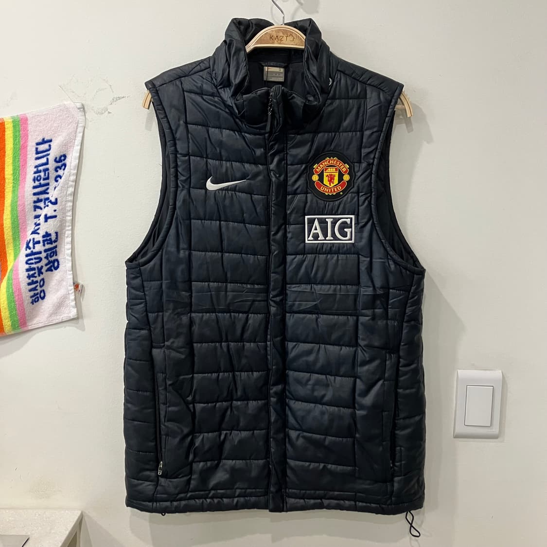 595 나이키 경량패딩 베스트 맨유 맨체스터유나이티드 상품이미지1
