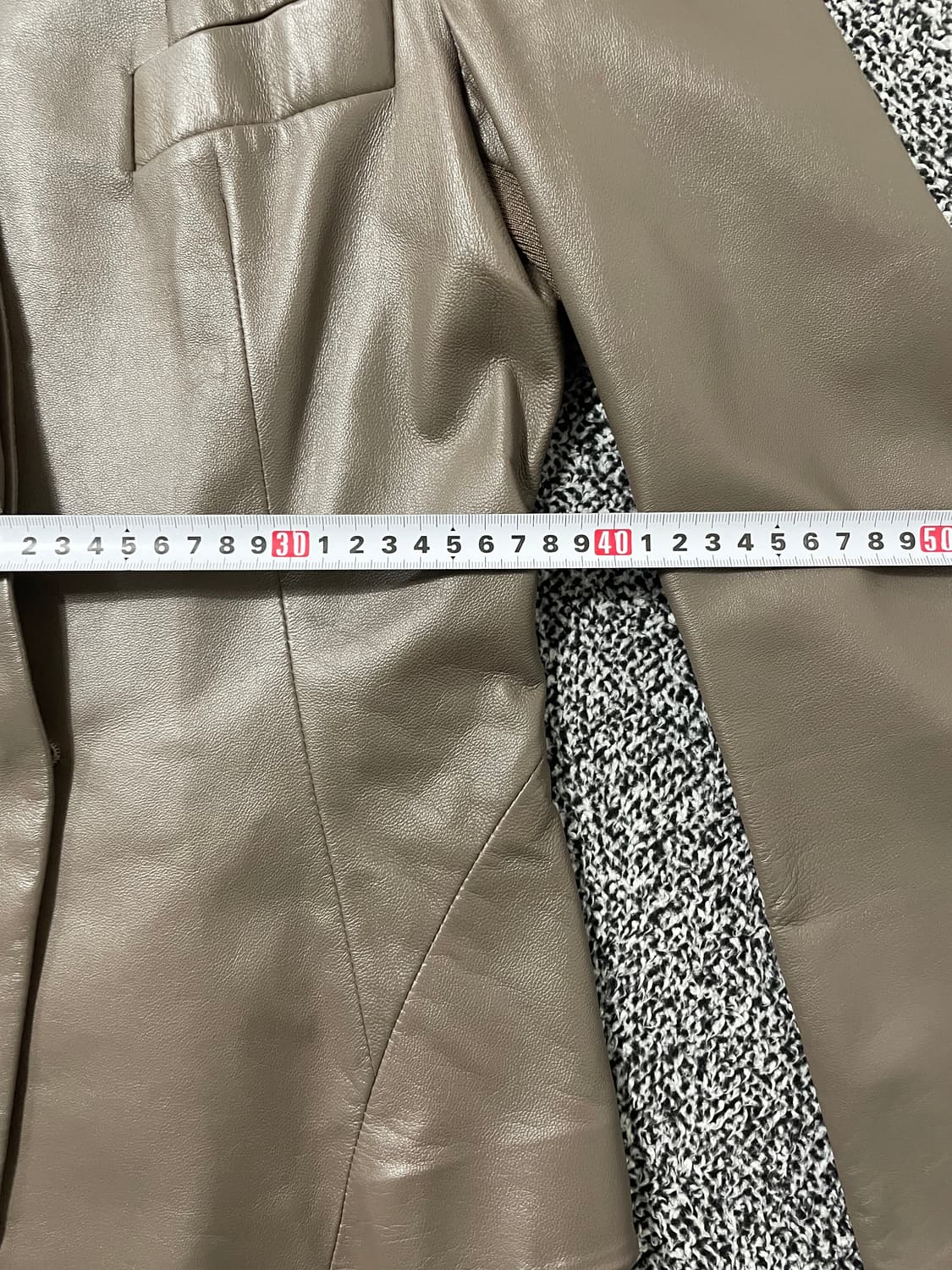 빈티지9. 발렌시아 Valencia 양가죽 블레이저 가죽자켓 레더 라이더 상품이미지6