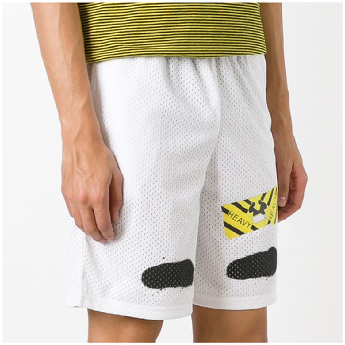 오프화이트 메쉬 반바지 XS 상품이미지1