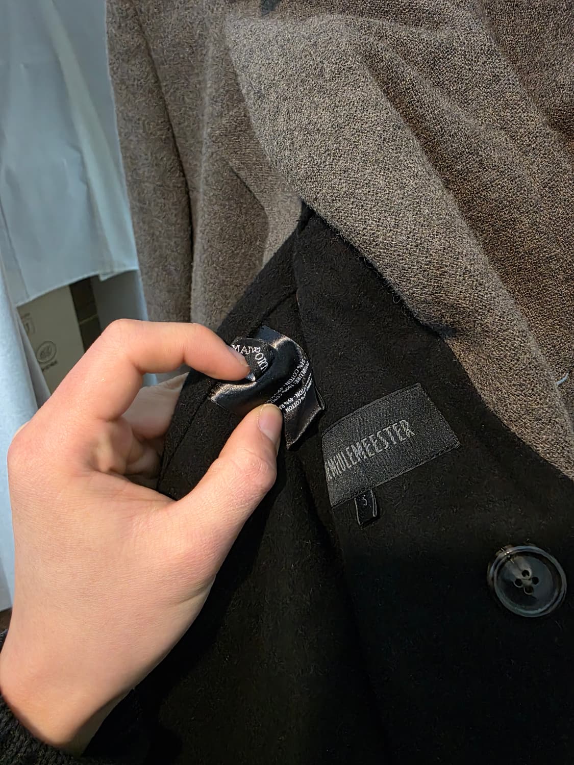 Ann demeulemeester Double-Breasted coat 상품이미지7