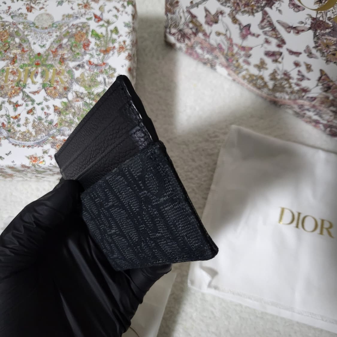 [풀구성] 디올 오블리크 카드홀더 카드지갑  상품이미지5